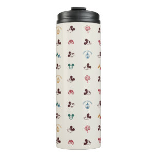 Mickey   Laughs Start Here Pattern Thermal Tumbler
