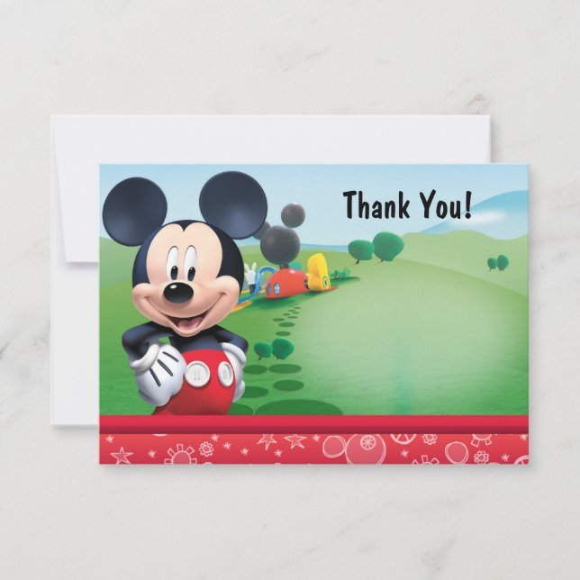 Mickey Merci Cartes (Devant)