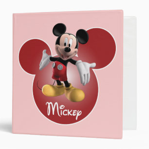 Mickey Mickey Clubhouse   Head Icon Binder