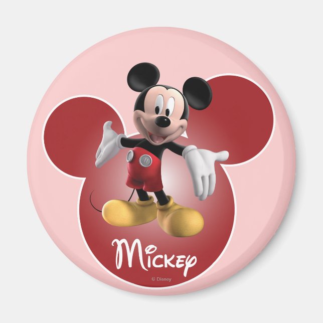 Mickey Mickey Clubhouse | Head Icon Magnet (Front)