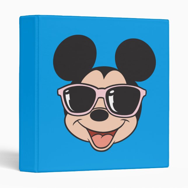 Mickey | Mickey Smiling Sunglasses Binder (Front/Spine)