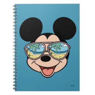 Mickey   Mickey Tropical Sunglasses Notebook