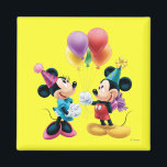 Mickey & Minnie | Birthday Magnet<br><div class="desc">Mickey and Minnie</div>