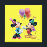Mickey & Minnie | Birthday Magnet<br><div class="desc">Mickey and Minnie</div>