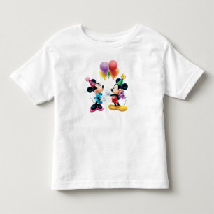 Mickey & Minnie Birthday Toddler T-shirt
