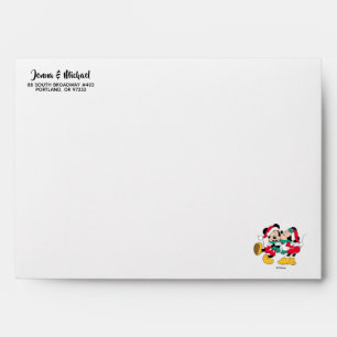 Mickey & Minnie   Christmas Kisses Envelope