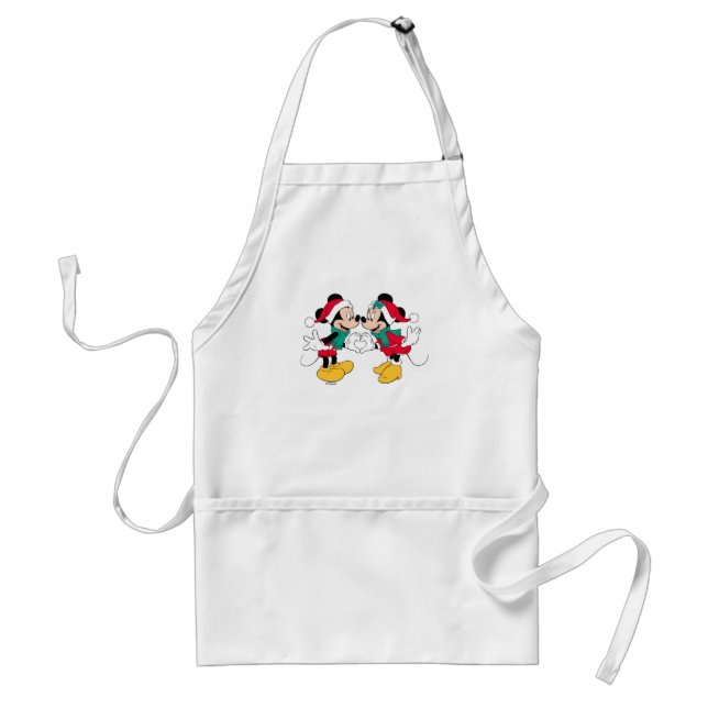 Mickey & Minnie | Christmas Love Standard Apron (Front)