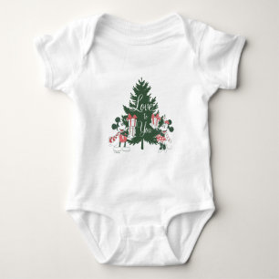 Mickey & Minnie Christmas Love to You Baby Bodysuit