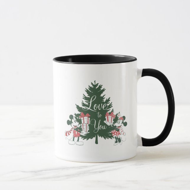 Mickey & Minnie | Christmas Love to You Mug (Right)