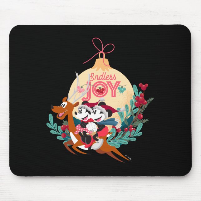 Mickey Minnie Endless Joy  Mouse Pad (Front)