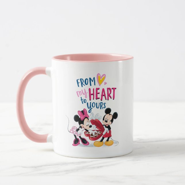 Mickey & Minnie | From My Heart to Yours Mug (Left)