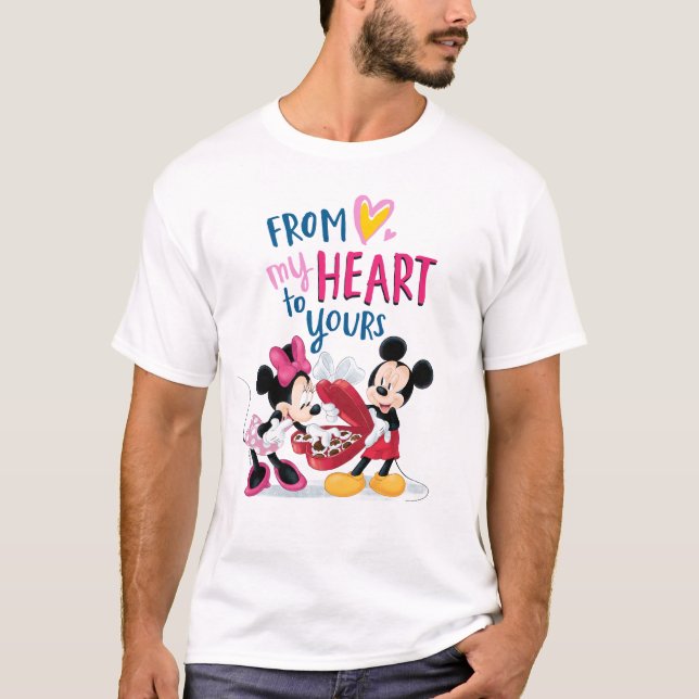 Mickey & Minnie | From My Heart to Yours T-Shirt (Front)
