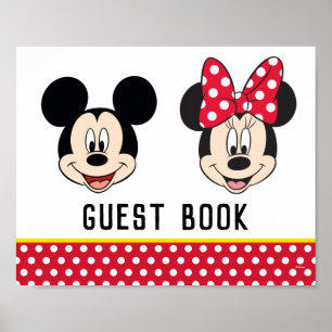 Mickey & Minnie   Garçon ou fille - Livre d'or