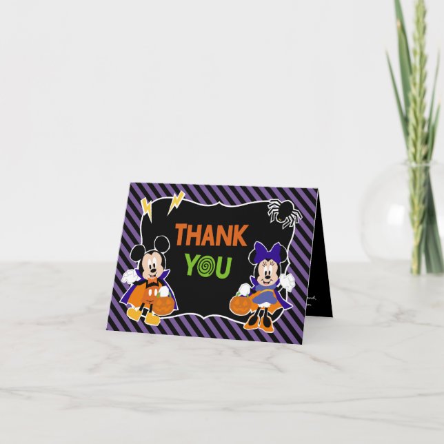 Mickey & Minnie | Halloween - Merci (Devant)