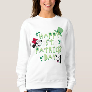 Mickey & Minnie Happy St. Patrick's Day Sweatshirt