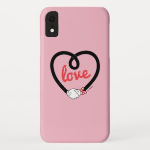 Mickey & Minnie   Heart Love iPhone XR Case