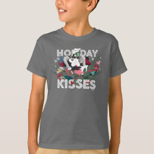 Mickey & Minnie   Holiday Kisses T-Shirt