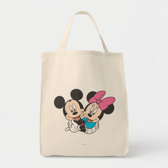 Mickey & Minnie | Hugging Tote Bag (Front)