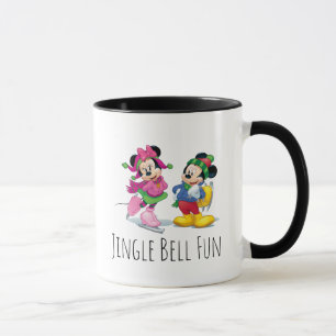 Mickey & Minnie Ice Skating Mug