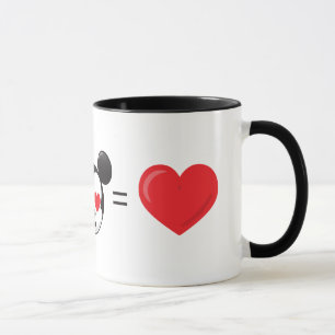 Mickey & Minnie   In Love Mug