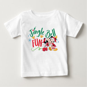 Mickey & Minnie   Jingle Bell Fun Baby T-Shirt