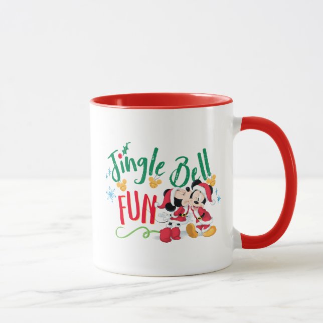 Mickey & Minnie | Jingle Bell Fun Mug (Right)
