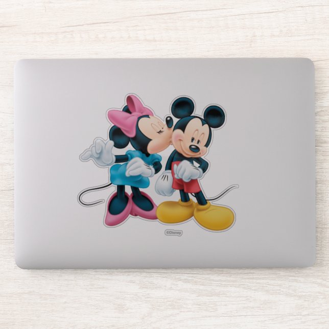 Mickey & Minnie | Kiss on Cheek (Computer)