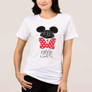 Mickey & Minnie Love Tri-Blend Shirt