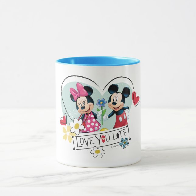 Mickey & Minnie | Love you Lots Mug (Center)