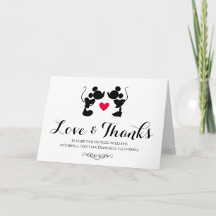 Mickey & Minnie Mariage   Merci