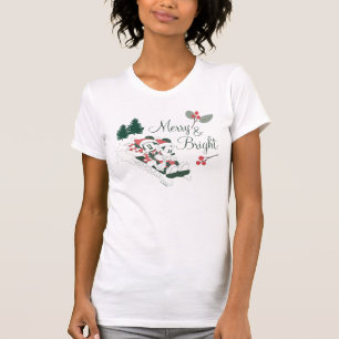 Mickey & Minnie Merry & Bright T-Shirt
