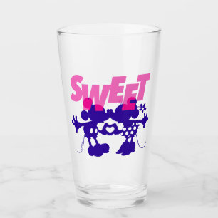 Mickey & Minnie Mouse Sweet! Valentine's Day Glass