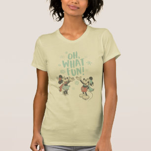 Mickey & Minnie Oh What Fun! T-Shirt