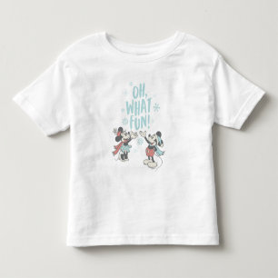 Mickey & Minnie   Oh What Fun! Toddler T-shirt