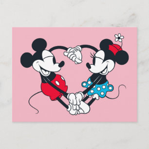 Mickey & Minnie   Relationship Goals Postcard