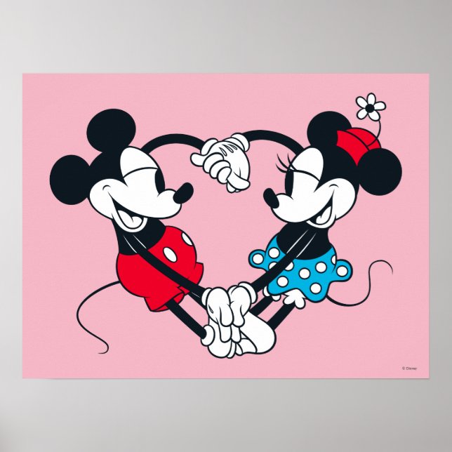 Mickey & Minnie | Relationship Goals Poster (Front)