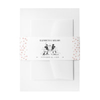 Mickey & Minnie Sketch | Pink Confetti Wedding