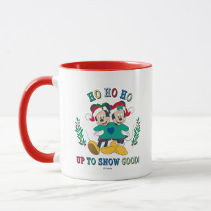 Mickey & Minnie Up to Snow Good Mug