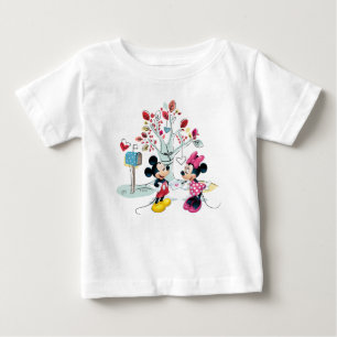 Mickey & Minnie   Valentine's Day 2 Baby T-Shirt