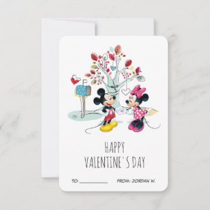 Mickey & Minnie   Valentine's Day Invitation