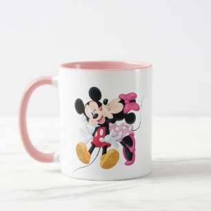 Mickey & Minnie   Valentine's Day Smooch Mug