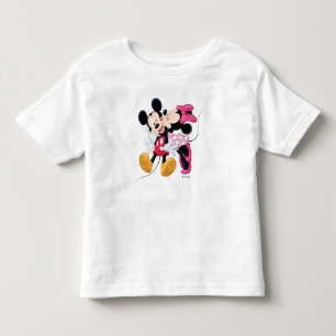 Mickey & Minnie   Valentine's Day Smooch Toddler T-shirt