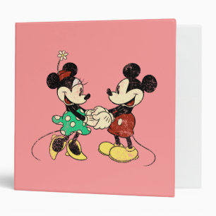 Mickey & Minnie   Vintage Binder