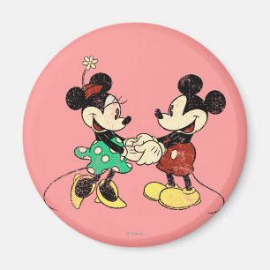 Mickey & Minnie Vintage Magnet