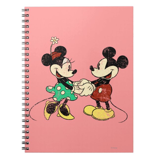 Mickey & Minnie | Vintage Notebook (Front)