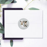 Mickey & Minnie Wedding | Getting Married Classic Round Sticker<br><div class="desc">Add a magical touch to your wedding decor with this charming round sticker featuring Mickey and Minnie Mouse in a romantic "Getting Married" design. Perfect for Disney-loving couples,  this customizable sticker is ideal for sealing invitations,  decorating favour bags,  or adding a personal touch to your wedding stationery.</div>
