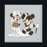 Mickey & Minnie Wedding | Getting Married Magnet<br><div class="desc">Mickey and Minnie</div>