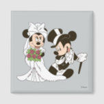 Mickey & Minnie Wedding | Getting Married Magnet<br><div class="desc">Mickey and Minnie</div>