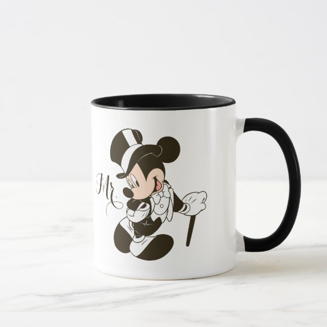 Mickey & Minnie Wedding | Getting Married Mug (Right)