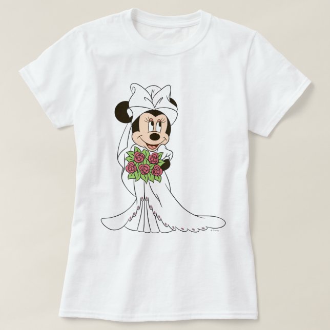 Mickey & Minnie Wedding | Getting Married T-Shirt (Design Front)